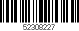 Código de barras (EAN, GTIN, SKU, ISBN): '52308227'