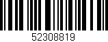 Código de barras (EAN, GTIN, SKU, ISBN): '52308819'
