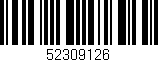 Código de barras (EAN, GTIN, SKU, ISBN): '52309126'