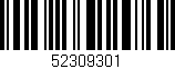 Código de barras (EAN, GTIN, SKU, ISBN): '52309301'