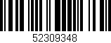Código de barras (EAN, GTIN, SKU, ISBN): '52309348'