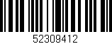 Código de barras (EAN, GTIN, SKU, ISBN): '52309412'