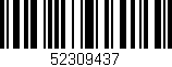Código de barras (EAN, GTIN, SKU, ISBN): '52309437'