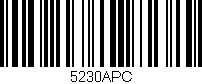 Código de barras (EAN, GTIN, SKU, ISBN): '5230APC'