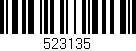 Código de barras (EAN, GTIN, SKU, ISBN): '523135'