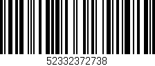 Código de barras (EAN, GTIN, SKU, ISBN): '52332372738'
