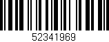 Código de barras (EAN, GTIN, SKU, ISBN): '52341969'