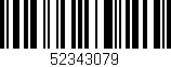 Código de barras (EAN, GTIN, SKU, ISBN): '52343079'