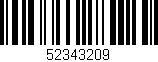 Código de barras (EAN, GTIN, SKU, ISBN): '52343209'