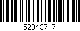 Código de barras (EAN, GTIN, SKU, ISBN): '52343717'