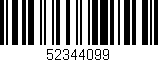 Código de barras (EAN, GTIN, SKU, ISBN): '52344099'
