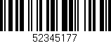 Código de barras (EAN, GTIN, SKU, ISBN): '52345177'