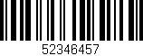 Código de barras (EAN, GTIN, SKU, ISBN): '52346457'