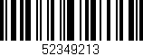 Código de barras (EAN, GTIN, SKU, ISBN): '52349213'