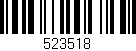 Código de barras (EAN, GTIN, SKU, ISBN): '523518'