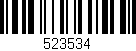 Código de barras (EAN, GTIN, SKU, ISBN): '523534'