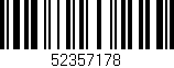 Código de barras (EAN, GTIN, SKU, ISBN): '52357178'