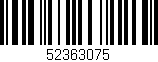 Código de barras (EAN, GTIN, SKU, ISBN): '52363075'