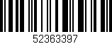 Código de barras (EAN, GTIN, SKU, ISBN): '52363397'