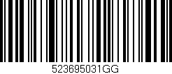 Código de barras (EAN, GTIN, SKU, ISBN): '523695031GG'