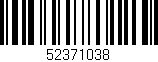 Código de barras (EAN, GTIN, SKU, ISBN): '52371038'