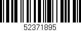 Código de barras (EAN, GTIN, SKU, ISBN): '52371895'