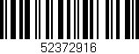 Código de barras (EAN, GTIN, SKU, ISBN): '52372916'