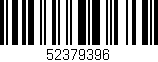 Código de barras (EAN, GTIN, SKU, ISBN): '52379396'