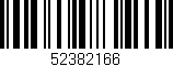 Código de barras (EAN, GTIN, SKU, ISBN): '52382166'