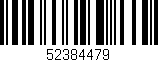 Código de barras (EAN, GTIN, SKU, ISBN): '52384479'