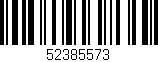 Código de barras (EAN, GTIN, SKU, ISBN): '52385573'