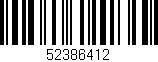 Código de barras (EAN, GTIN, SKU, ISBN): '52386412'