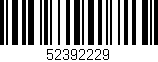 Código de barras (EAN, GTIN, SKU, ISBN): '52392229'