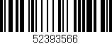 Código de barras (EAN, GTIN, SKU, ISBN): '52393566'