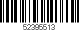 Código de barras (EAN, GTIN, SKU, ISBN): '52395513'
