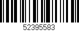 Código de barras (EAN, GTIN, SKU, ISBN): '52395583'