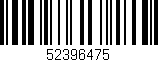 Código de barras (EAN, GTIN, SKU, ISBN): '52396475'