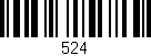 Código de barras (EAN, GTIN, SKU, ISBN): '524'