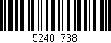 Código de barras (EAN, GTIN, SKU, ISBN): '52401738'