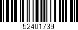 Código de barras (EAN, GTIN, SKU, ISBN): '52401739'