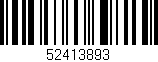Código de barras (EAN, GTIN, SKU, ISBN): '52413893'