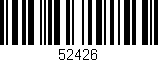 Código de barras (EAN, GTIN, SKU, ISBN): '52426'