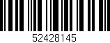 Código de barras (EAN, GTIN, SKU, ISBN): '52428145'