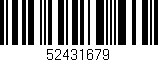 Código de barras (EAN, GTIN, SKU, ISBN): '52431679'