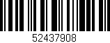 Código de barras (EAN, GTIN, SKU, ISBN): '52437908'