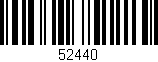 Código de barras (EAN, GTIN, SKU, ISBN): '52440'