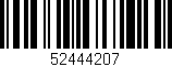 Código de barras (EAN, GTIN, SKU, ISBN): '52444207'