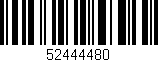 Código de barras (EAN, GTIN, SKU, ISBN): '52444480'