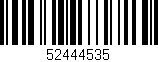 Código de barras (EAN, GTIN, SKU, ISBN): '52444535'
