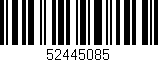 Código de barras (EAN, GTIN, SKU, ISBN): '52445085'